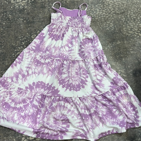 32 COOL TIE DYED KIDS DRESS XS5-6 - Picture 6 of 6